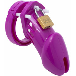 FUKR Cage de chasteté Silicone Bran 9 x 3cm Violette